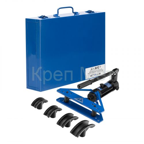 Трубогиб гидравлический горизонтальный, 6т, башмаки 3/8"–1", в металлическом кейсе Stels