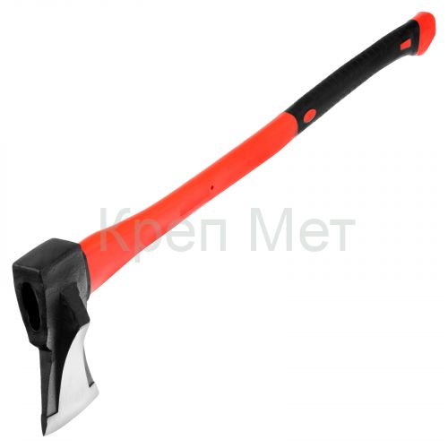 Топор-колун с клиновидным полотном 3000 г, фибергласовое обрезиненное топорище 900 мм Matrix