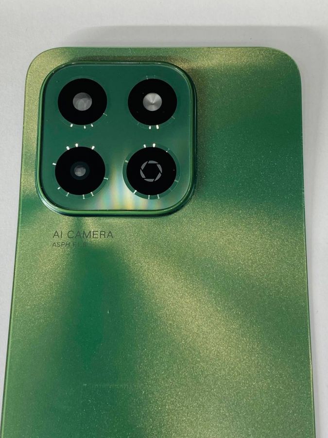 HONOR X6B задняя крышка оригинал с разбора зеленая