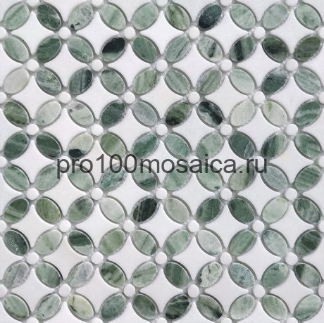 Pietra Mix 5 traforato POL  Мозаика серия Pietrine Stone, размер, мм: 296*296*7 (Caramelle)