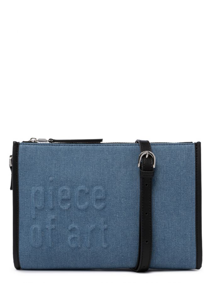 Сумка ELEGANZZA ZZ-0525-5 blue jeans/black Сумка ELEGANZZA ZZ-0525-5 blue jeans/black