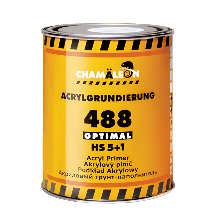 Chamaeleon Грунт-наполнитель акриловый 5+1 HS серый, объем 1л.