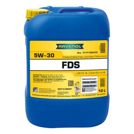 Ravenol FDS 5W-30, 10л