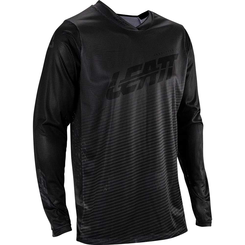 Leatt Moto 4.5 X-Flow Black (2026) джерси для мотокросса