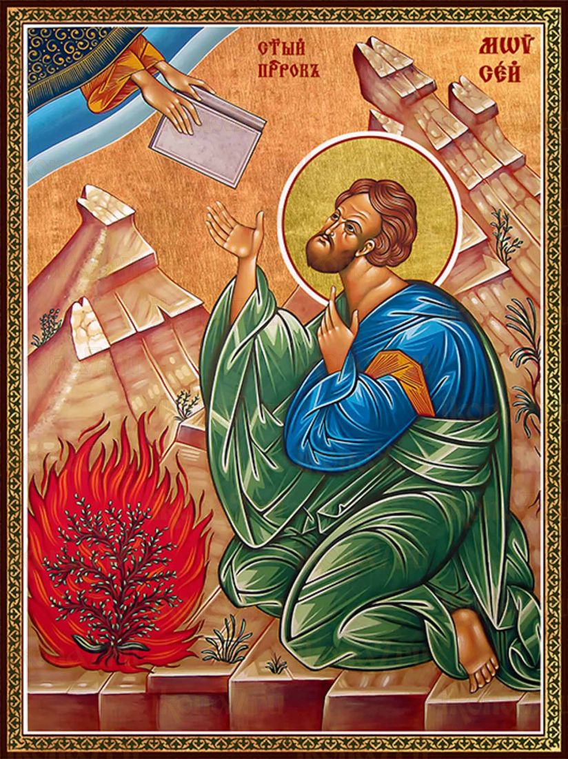 Икона Моисей Пророк (Премиум UV-печать)(ЮДД-299)