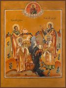 Икона Флор и Лавр (Премиум UV-печать)(ЮДД-27)