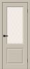 Межкомнатная Дверь Винил Bravo Скинни-13 Cream Pro / White Сrystal / Браво