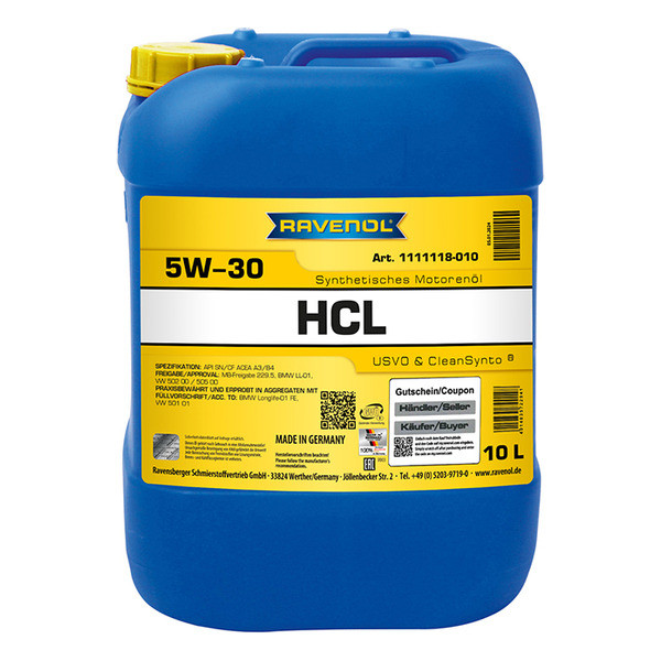 Ravenol HCL 5W-30, 10л