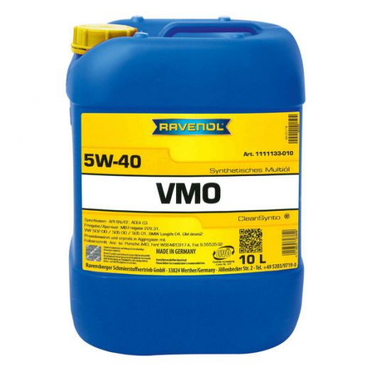 Ravenol VMO 5W-40, 10л