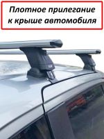 Багажник на крышу Honda Freed (2016-...), Lux, крыловидные дуги