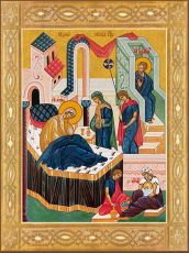 Икона Рождество Пресвятой Богородицы (Премиум UV-печать)(ЮДД-157)