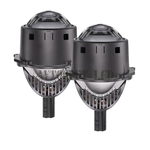 Светодиодные би-линзы BI-LED-AS10 (BI-LED дальний, ближний свет)