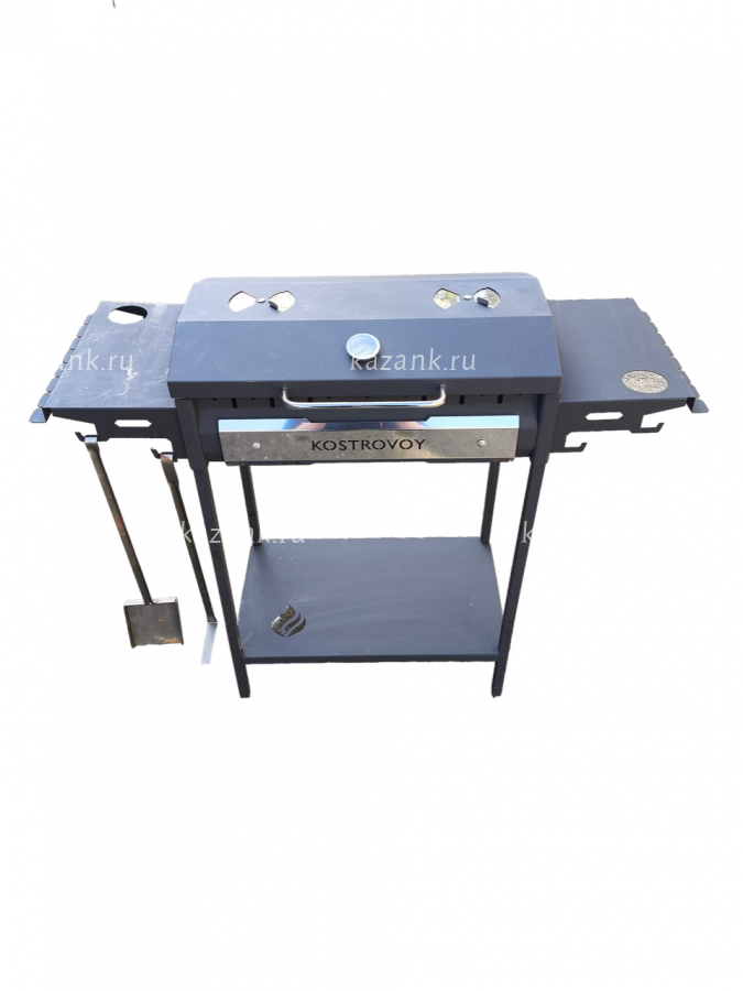 Мангал "Костровой", 3 мм, с крышкой, разборный