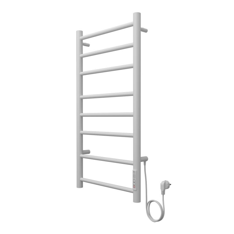Полотенцесушитель электрический AZARIO PARMA 400/800 8 секций, белый AZ10848W
