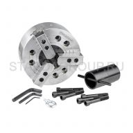 Патрон токарный механизированный K2405-200 (M60x2) FORCECHUCK со сквозным отверстием