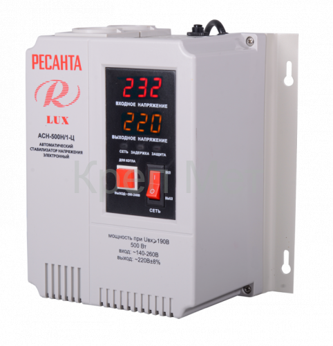 Стабилизатор напряжения Ресанта АСН-500Н/1-Ц LUX