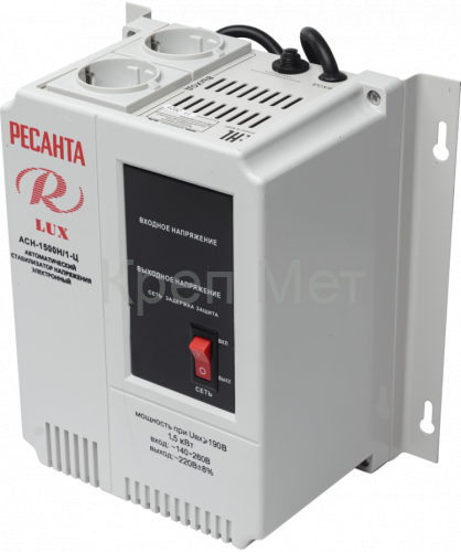Стабилизатор напряжения серии LUX Ресанта АСН-1500Н/1-Ц