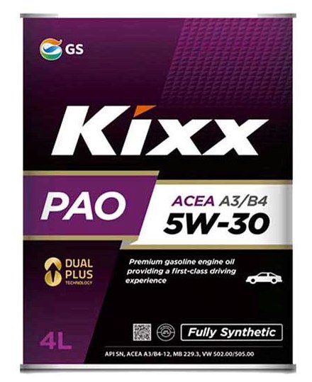 Kixx PAO A3/B4 5W-30, 4л