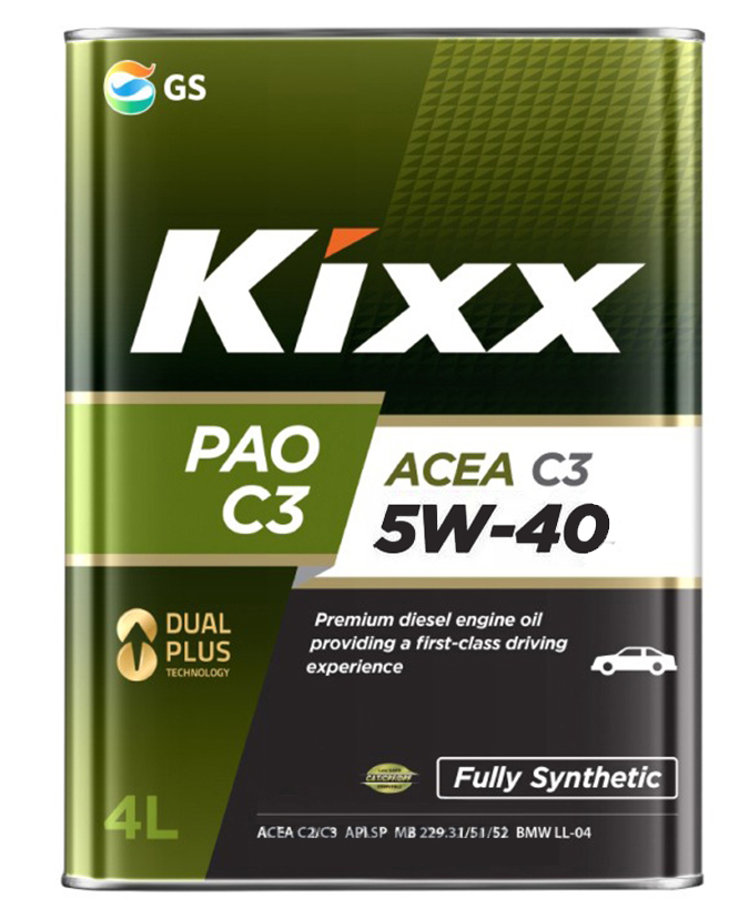 Kixx PAO C3 5W-40, 4л