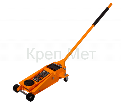 Домкрат гидравлический подкатной ДМК-3Б (3 т, 115-470 мм, быстрый подъём) Вихрь