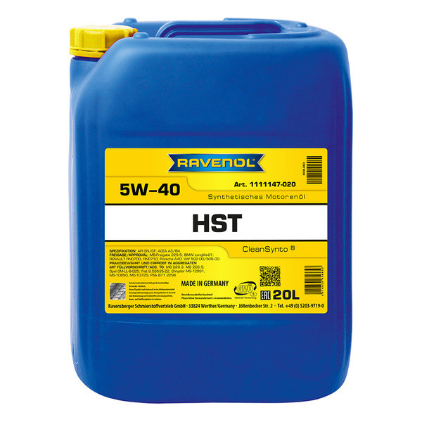 Ravenol HST 5W-40, 20л