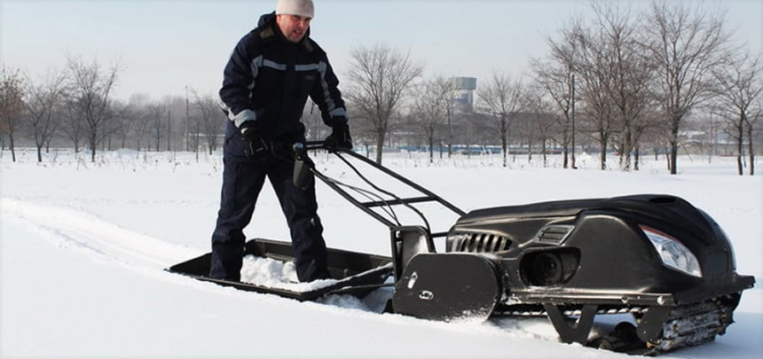 Мотобуксировщик LEBEDEV MOTORS LVR500