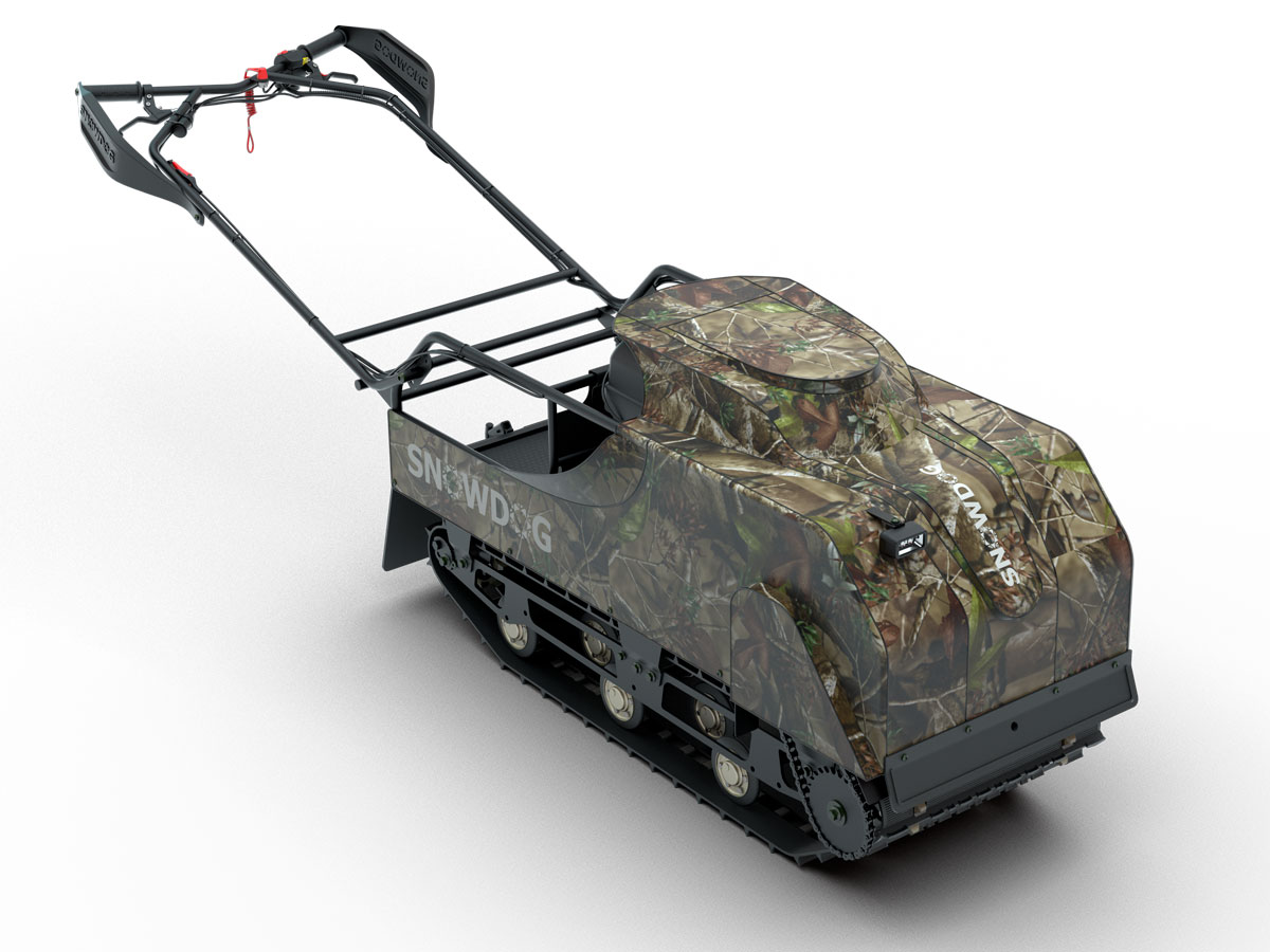 Мотобуксировщик BALTMOTORS Snowdog Z460 Utility 2021 (реверс)