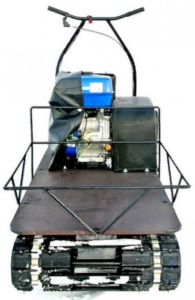 Мотобуксировщик PAXUS 550 МД. 9 л.с.