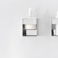 Полка для ванной подвесная Agape 369 A369203A схема 1