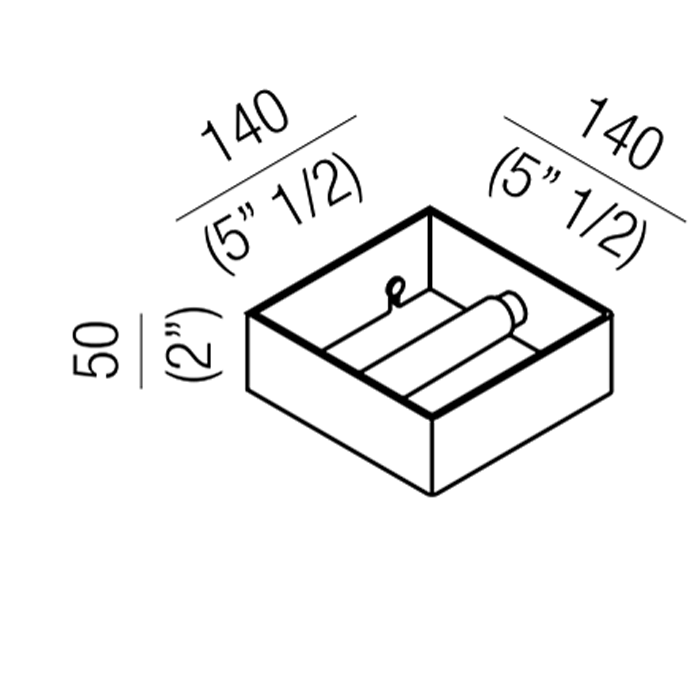 Держатель для туалетной бумаги подвесной Agape 369 A369219A ФОТО