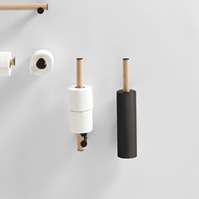 Ершик для унитаза подвесной Agape Dot line ADTL0457RT 11x11x42,4 см