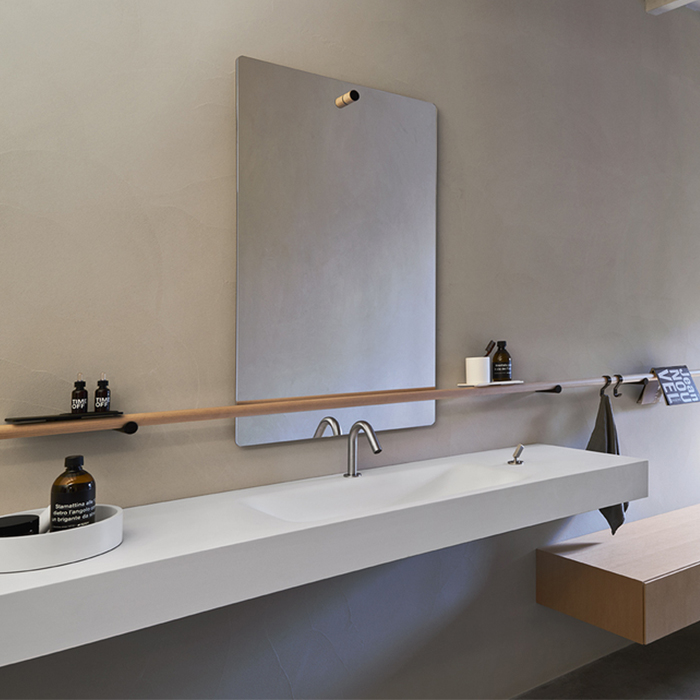 Прямоугольное зеркало Agape Dot line ADTL0459 45x80 см ФОТО