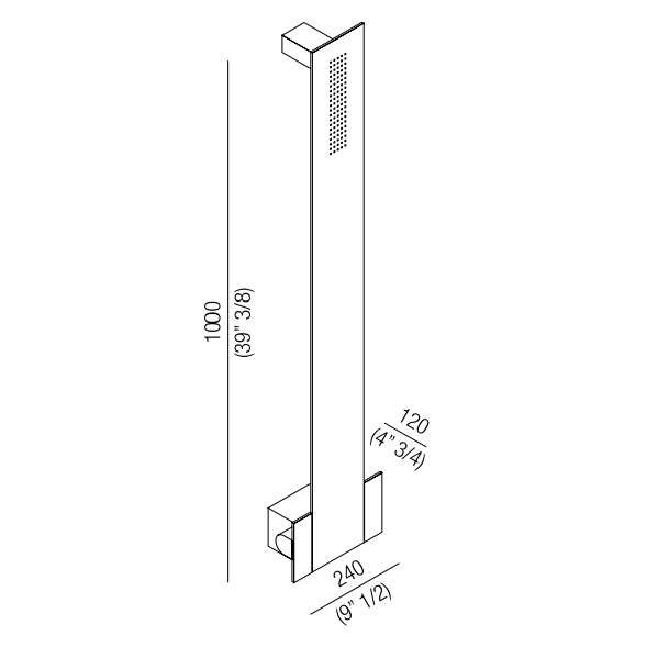 Душевая колонна Agape Sen ASEN0914N ФОТО
