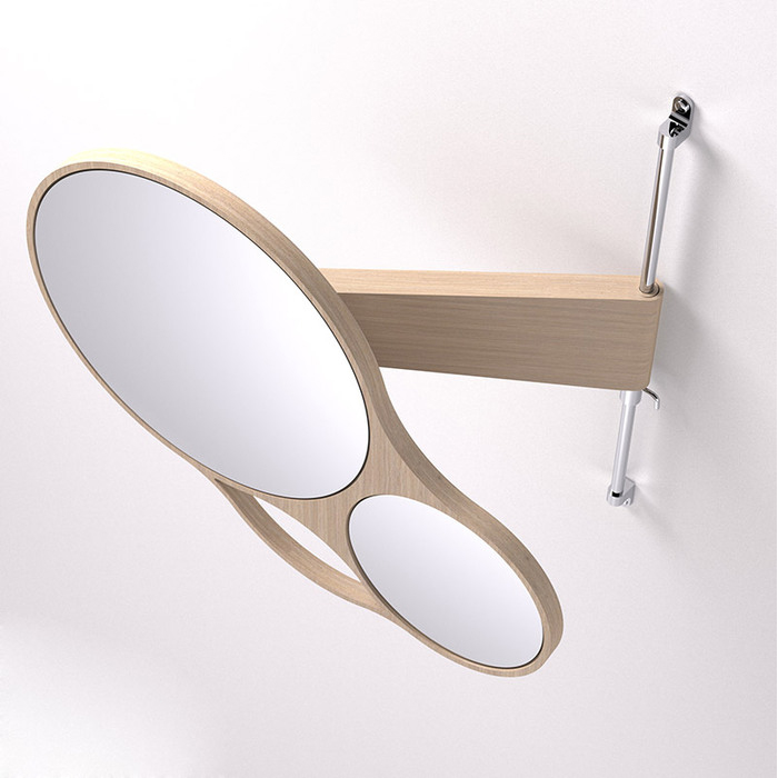 Круглое зеркало Agape Spin ASPE013 47x44 см