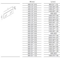 Прямоугольное зеркало Agape Nudo ASPE2040O 200x40 см схема 2