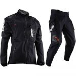 Leatt Moto 4.5 HydraDri Black (2026) мотокрутка и штаны для мотокросса