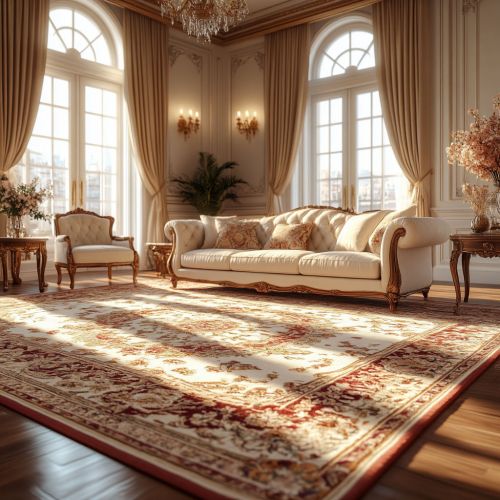 Иранский ковер ручной работы 007