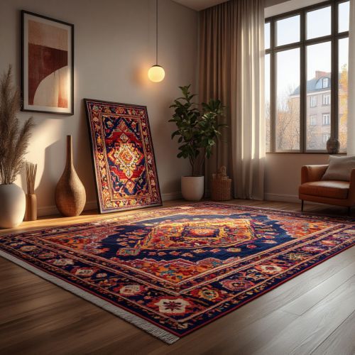 Азербайджанский ковер ручной работы 007