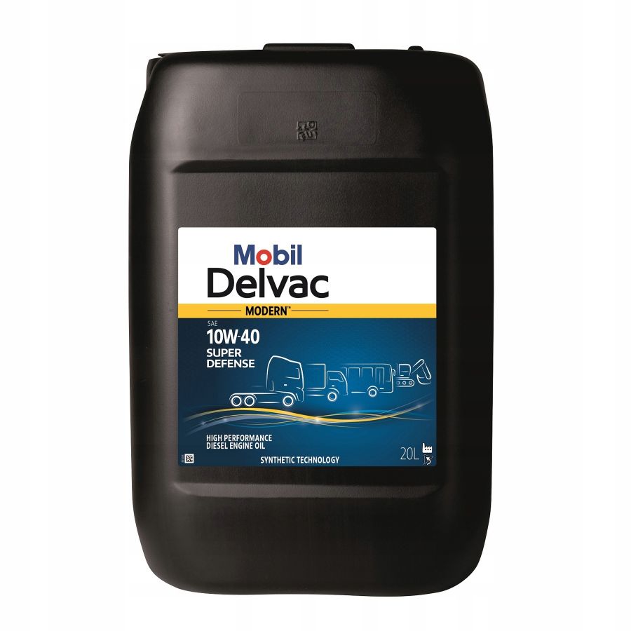 Mobil Delvac Modern 10W-40 Super Defense, 20л