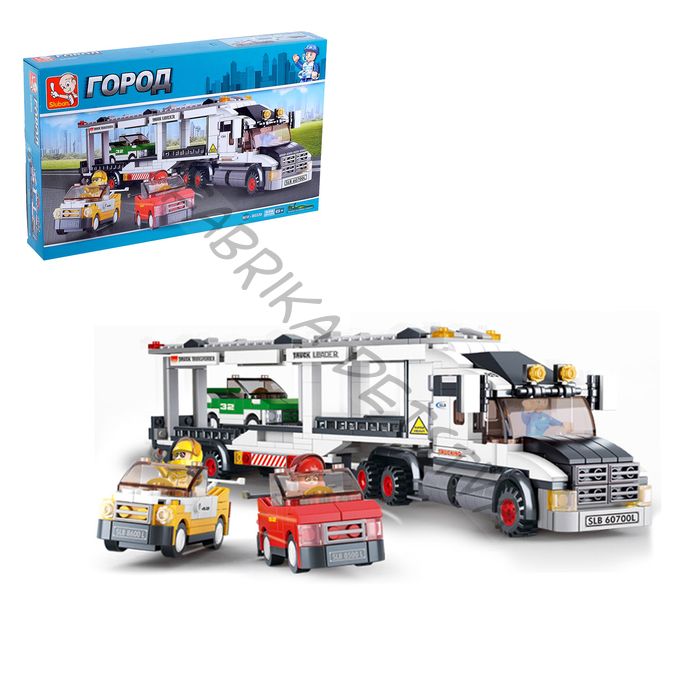 Конструктор «Автовоз», 638 деталей