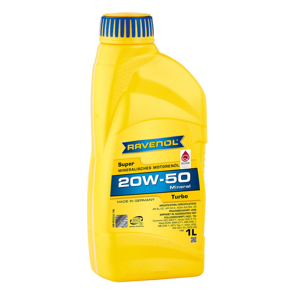 Ravenol Super Turbo 20W-50, 1л