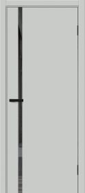 Межкомнатная Дверь ПЭТ Bravo Браво-0.40 П Grey Silk / Mirox Grey / Браво