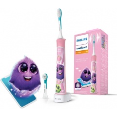 Электрическая зубная щетка philips Sonicare For Kids hx6352/42, розовый