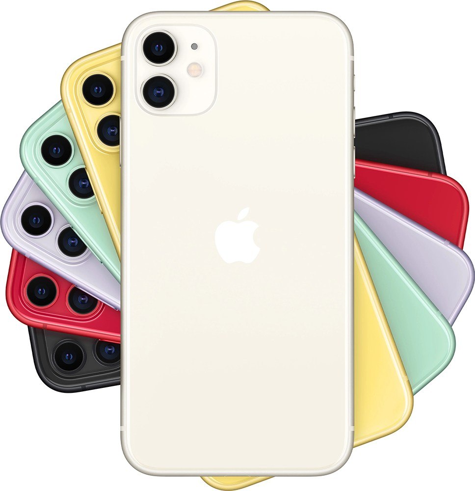 СМАРТФОН APPLE IPHONE 11 64GB White (MHDC3LZ/A) SLIMBOX (Без RuStore)