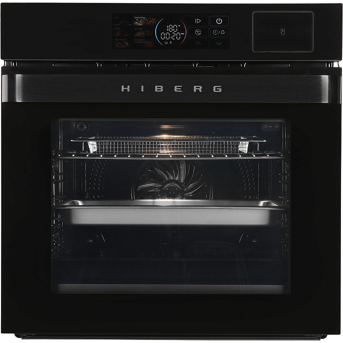 Духовой шкаф HIBERG S-VM 6415 B SMART