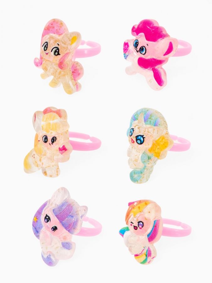 Кольцо «Выбражулька» пони, форма МИКС, цветное, безразмерное