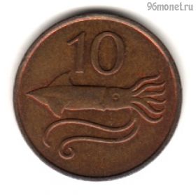 Исландия 10 эйре 1981