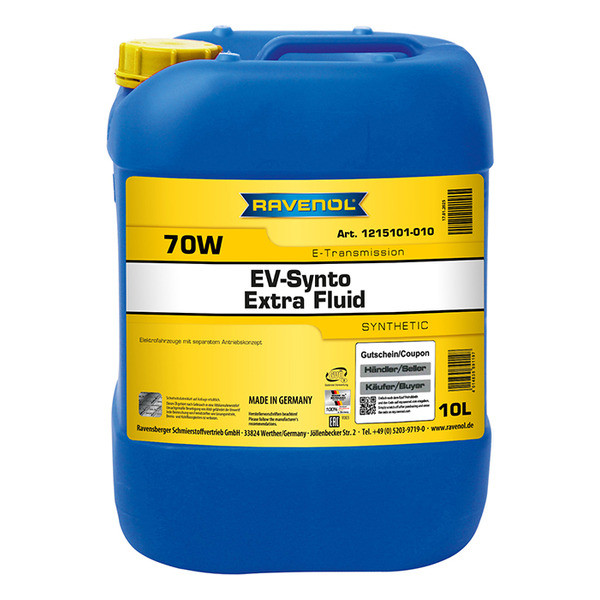 Ravenol EV-Synto Extra Fluid 70W E-TF, 10л