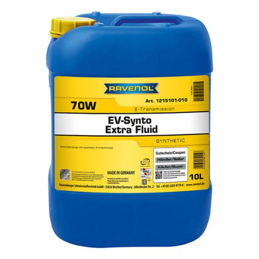 Ravenol EV-Synto Extra Fluid 70W E-TF, 10л