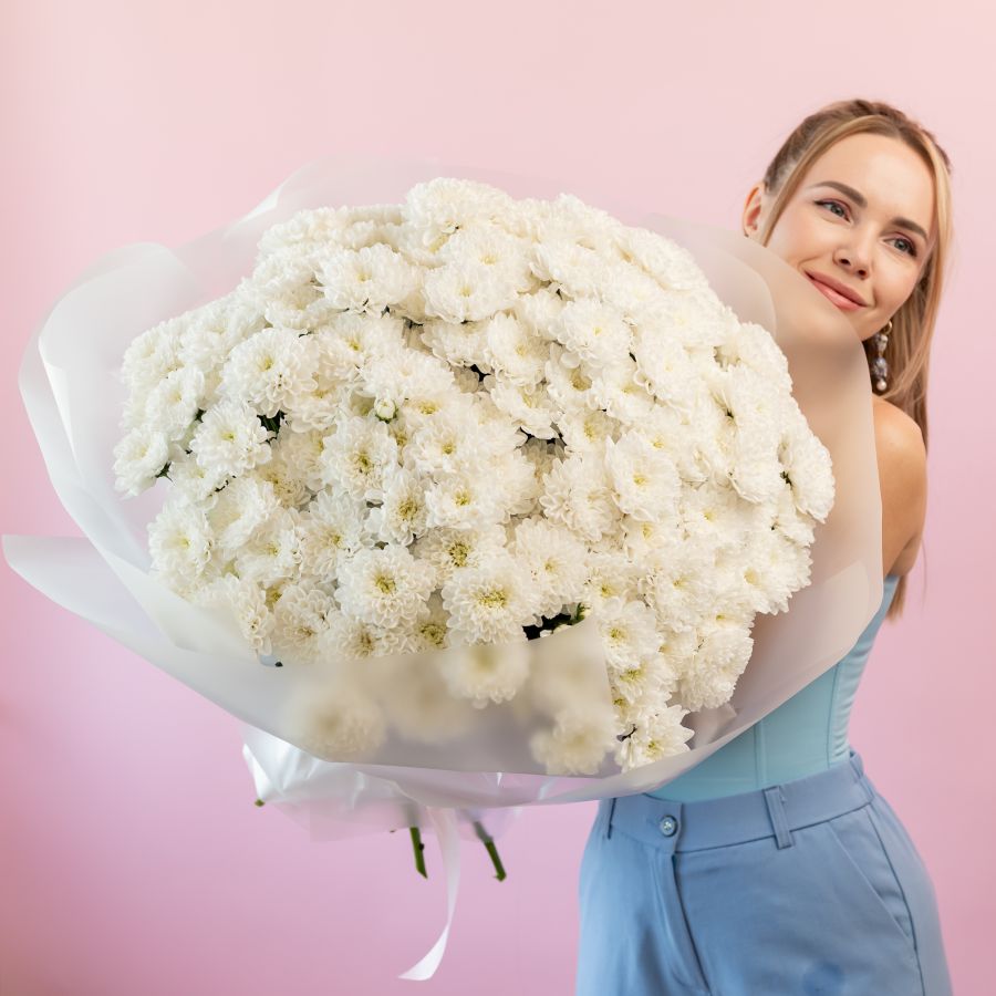 Хризантема кустовая (сорт Алтай) 25 шт